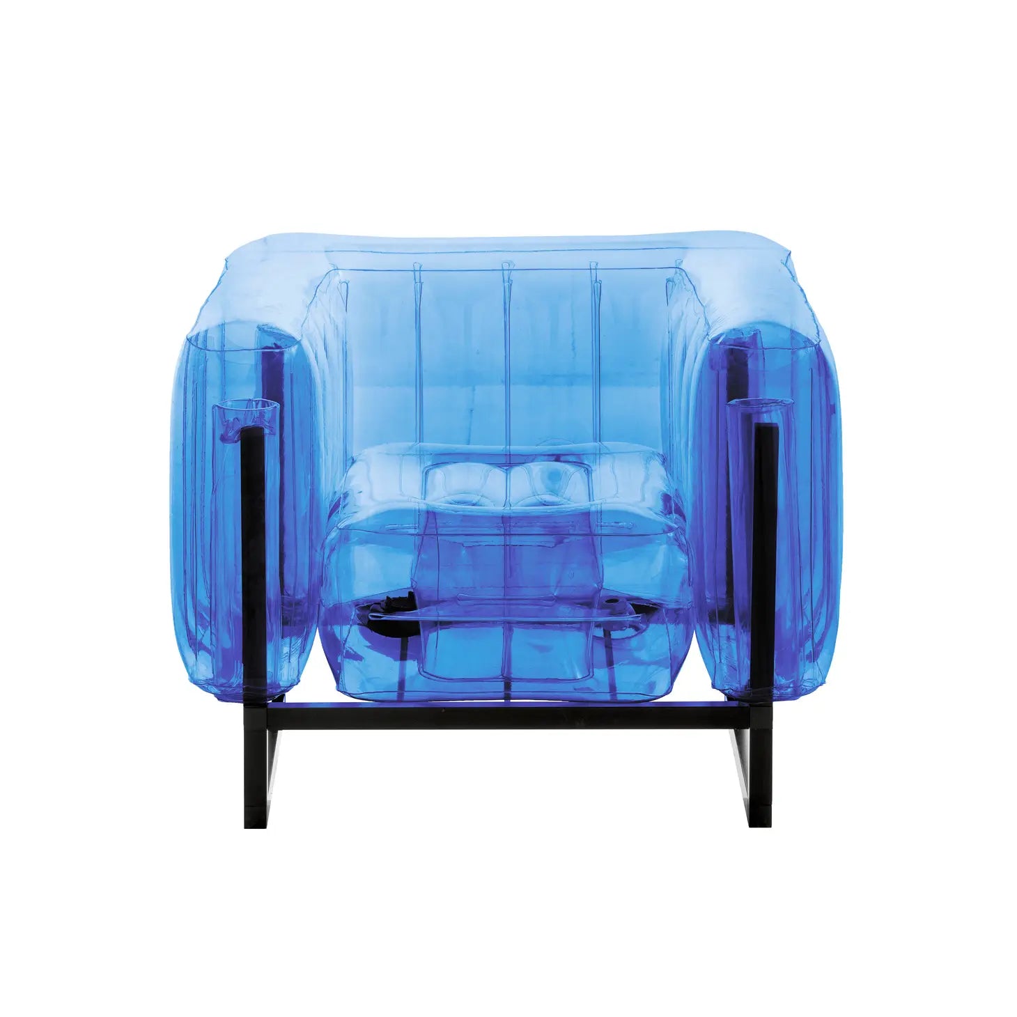 MOJOW s The COOLEST Inflatable Blue Chair BEAUDEKO