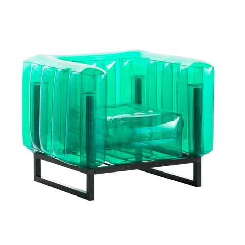 Green shop inflatable chair